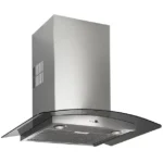 CAMPANA DE PARED TEKA NC2 70 DE70 CM EN ACERO INOXIDABLE Y CRISTAL CURVO