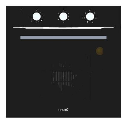 Horno Electrico Cata Empotrable A Convección 60 Cm Con Grill De Ancho Cristal Templado Negro, Sistema De Fácil Limpieza,
