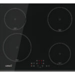 Parrilla Inducción 4 Quemadores Cata 220v 60cm Cristal Negro