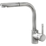 Monomando Teka Para Fregadero Ark 938 1/2 Cromado