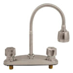 Mezcladora Fidic Para Fregadero F8279bn Satinada