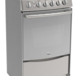 Estufa De Piso Teka 50cm 4q Acero Inox Fs 565 4g X