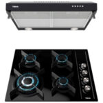 Pack Duetto Crystal 60 Cm Teka Negro