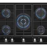 Parrilla A Gas Teka Total Gzc 85330 Xbb Cristal Negra 120v
