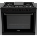 Estufa Empotrable Mabe Emc80170 Gas 6 Quemadores Negra