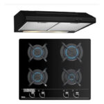 Pack Duetto Crystal 60 Cm  Teka Negro