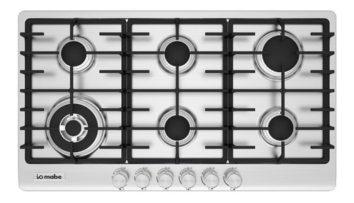 2141064890_-2128893921.jpg Parrilla A Gas Io Mabe Io96ti0 Plateada 120v 6q. Acero Inox - Image 1