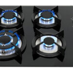 Parrilla A Gas Supra 4q-ec Negra 110v - 127v
