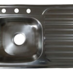 Tarja Fregadero De Empotre Fidic 80cm Derecho Acero Inox