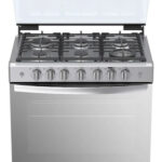 Estufa Empotrable Whirlpool  Wer5100s 6 Quemadores Gris 127v