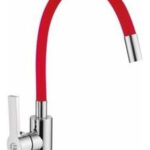 Monomando Fregadero F9928 Rojo